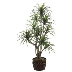  Yucca Tree in Planter Faux Plant: Home & Kitchen