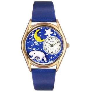 Whimsical Watches Polar Bear Watch Classic Gold Style 