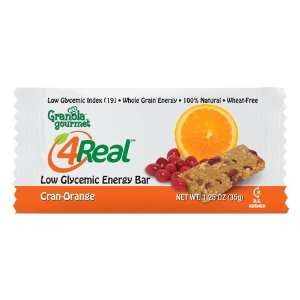  Cran Orange Low Glycemic Energy Bars  (20 Bars): Health 