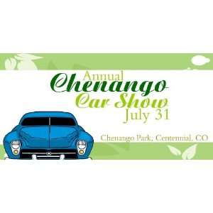    3x6 Vinyl Banner   Annual Chenango Car Show: Everything Else