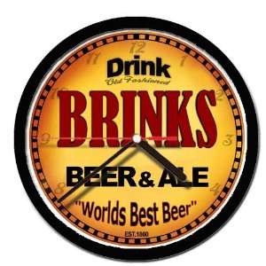  BRINKS beer and ale cerveza wall clock: Everything Else