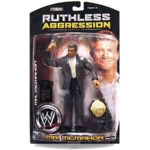   Figure Ruthless Aggression Series 28 Vince McMahon Toys & Games