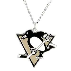 Pittsburgh Penguins   NHL Logo Pendant Necklace:  Sports 