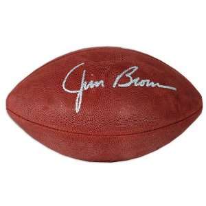  NFL Browns Jim Brown Autographed Football Sports 