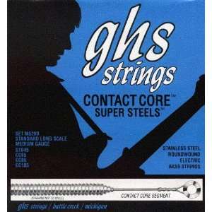   Bass 4 String Contact Core Super Steels 34 Scale, .045   .105, M5200