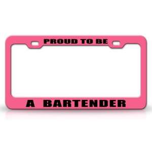 PROUD TO BE A BARTENDER Occupational Career, High Quality STEEL /METAL 