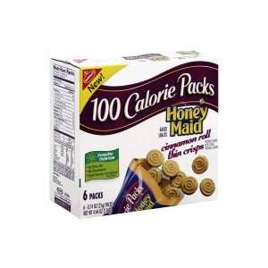 Nabisco 100 Calorie Packs Honey Maid Cinnamon Roll Thin Crisps, 4.44 