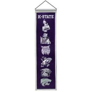  NCAA Kansas State Wildcats Heritage Banner: Sports 