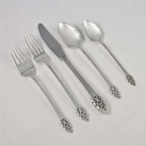 Triumph by Deep Silver, Silverplate 5 PC Setting Dinner Size, Modern 