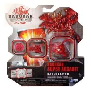  Bakugan Super Assault QuakeDrago (Colors Vary Between Blue 