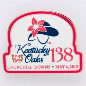  Kentucky Oaks Official 138th Logo Lapel Pin: Sports 