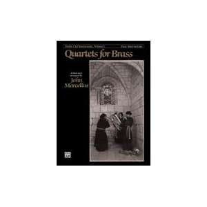  Alfred Publishing 00 EL03261 Quartets for Brass, Volume 1 
