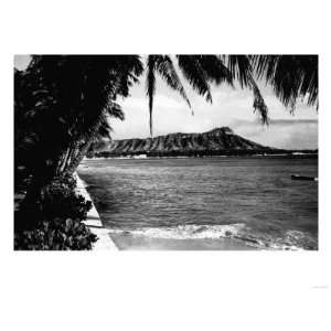  Honolulu, Hawaii   View of Diamond Head Photograph 