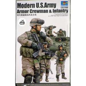  1/35 Modern US Army Crewman & Infantry Set Toys & Games