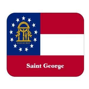  US State Flag   Saint George, Georgia (GA) Mouse Pad 