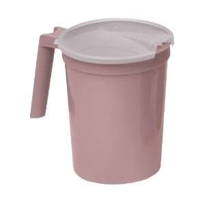    Pitcher, Handle, W/lid, Mauve, 1000cc