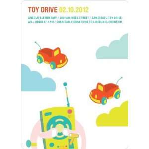  Toy Drive Childrens Fundraiser Invitations Health 