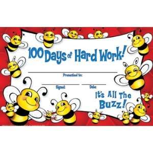  16 Pack EUREKA 100 DAYS OF HARD WORK BEE 