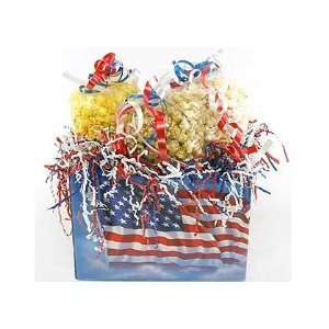 Independence Day Gift Box Gourmet Popcorn Creations:  