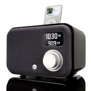  Vers 1.5RX iPod Clock Radio (Black Piano): MP3 Players 