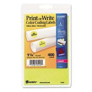  Avery® Print or Write Removable Color Coding Labels LABEL 