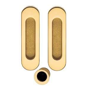 Valli Valli K120606A Anticato Door Hardware Oval Full Dummy Pocket 