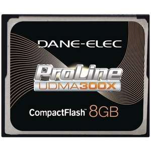  DANE ELEC DACF3008GC HIGH SPEED COMPACTFLASH CARD (8 GB 