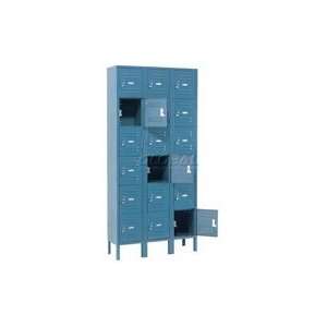  Paramount® Locker Six Tier 12x12x12 18 Door Assembled 