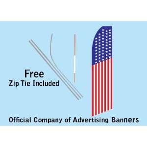  American Swooper Feather Flag: Office Products