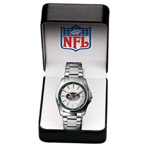   Jets Watch Quartz Timepiece Silvertone One Size