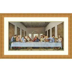  The Last Supper,1497 by Leonardo da Vinci   Framed 