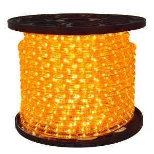 LED 2 Wire 1/2 120v Amber Rope Light   150