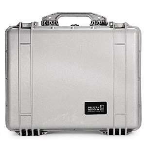    Pelican Medium Silver Case 1554 with 1550 004 180: Electronics