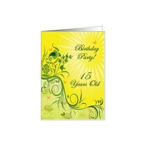  15 birthday party invitation card Card: Toys & Games