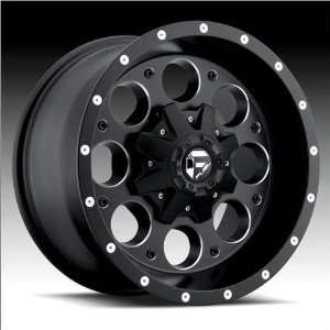   D525 REVOLVER MATTE BLACK 15x8 Matte Black    18 offset Automotive