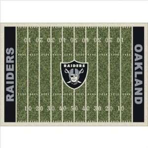  NFL Homefield Oakland Raiders Football Rug Size: 310 x 5 