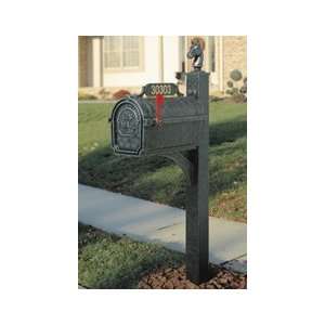   Mailbox Square Pole with Sign by Hanover Lantern M80S 