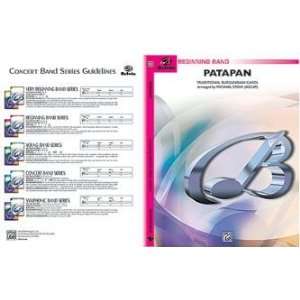  Patapan Conductor Score & Parts Concert Band Traditional 