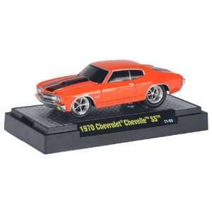  1970 Chevrolet Chevelle SS 454 1/64 Orange: Toys & Games