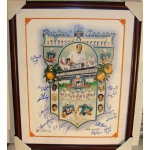 1972 Dolphins PERFECT SEASON Team 16 SIGNED Display JSA   New Arrivals