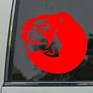  Yakuza Tattoo Dragon Japanese Culture Red Decal Red 