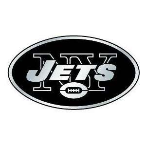  Americans Sports New York Jets Silver Auto Emblem: Sports 