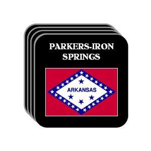  US State Flag   PARKERS IRON SPRINGS, Arkansas (AR) Set of 