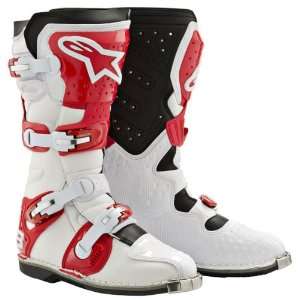   Light Boots White/Red Size 6 Alpinestars 2011011 23 6: Automotive