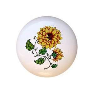  Sunflowers Kitchen Design Drawer Pull Knob