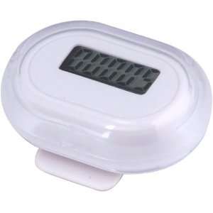  August HPC906 White Mini Step Counter with Battery: Sports 
