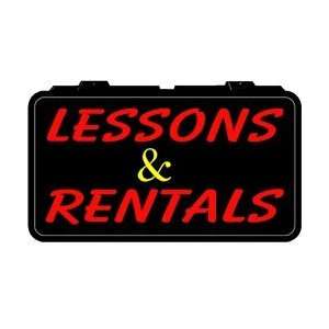    Lighted Imitation Neon Sign   Lessons & Rentals