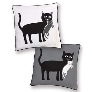 Cat and Kitten Reversible Pillow