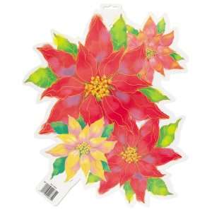   Poinsettia Cutout   Printed on 2 Sides Case Pack 288 
