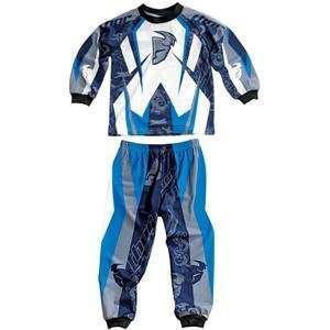    Thor Motocross Toddler Two Piece Pajamas   2T/Blue: Automotive